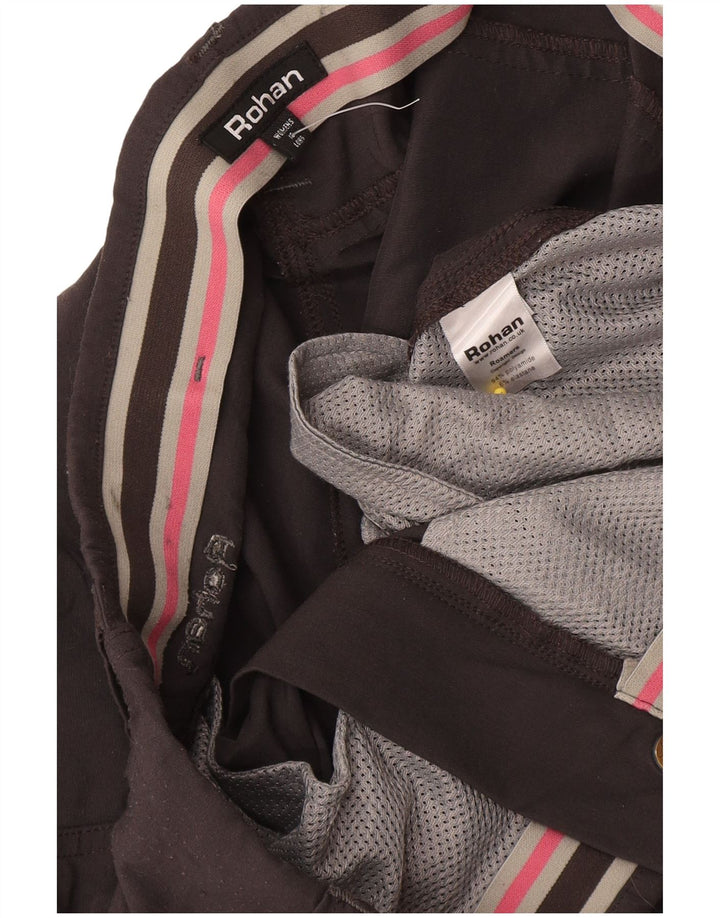Rohan Dame Slim Cargo Bukser Str. 18 W38 L34 Grå Polyamid