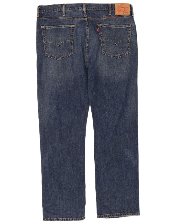 Levi's Herre 514 Straight Jeans W38 L32 Blå Bomuld