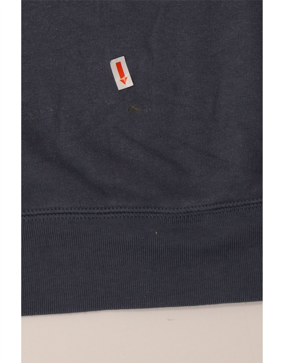 Marks & Spencer Dame Grafisk Sweatshirt Jumper UK 16 Large Navy Blue