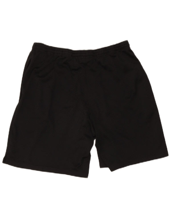 Champion Womens Sports Shorts UK 14 Large Black