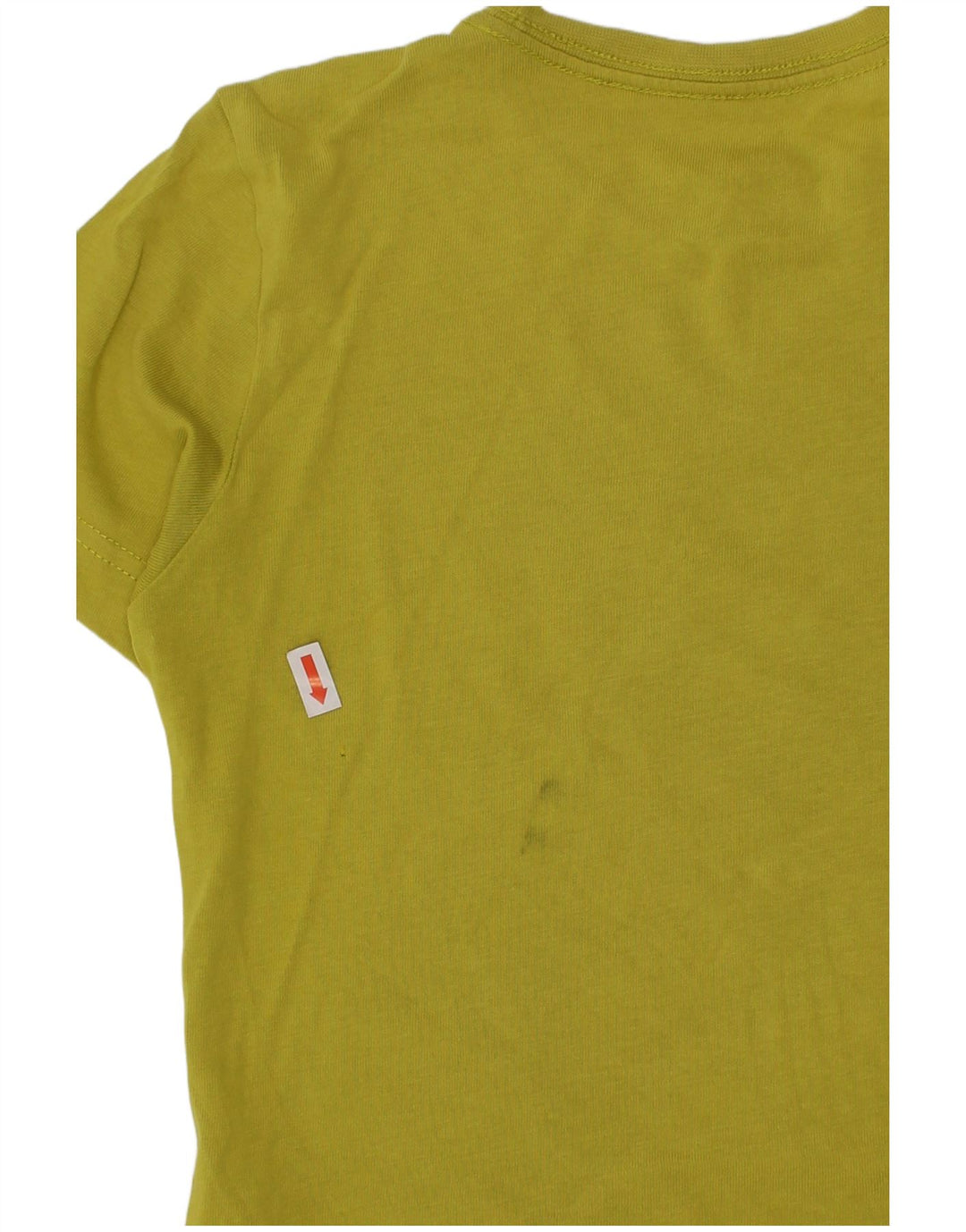 ADIDAS drenge Climalite grafisk T-shirt top 5-6 år grøn bomuld