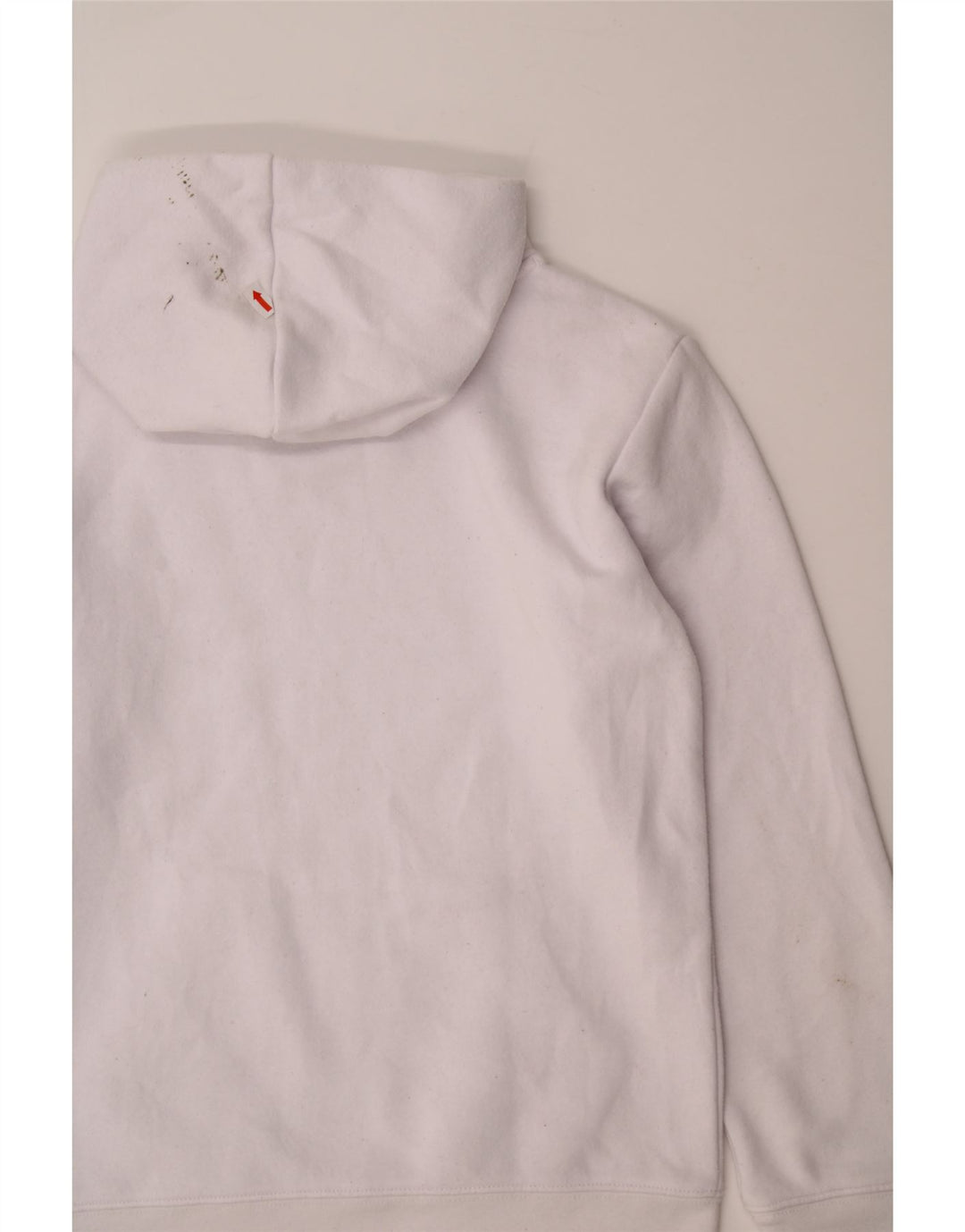 JORDAN Boys Hoodie Jumper 10-11 Years White Cotton Vintage Jordan and Second-Hand Jordan from Messina Hembry 