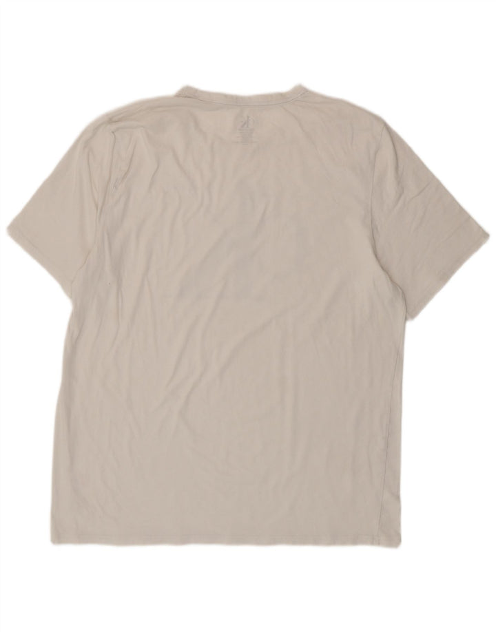 Calvin Klein Herre Grafisk T-Shirt Top XL Hvid