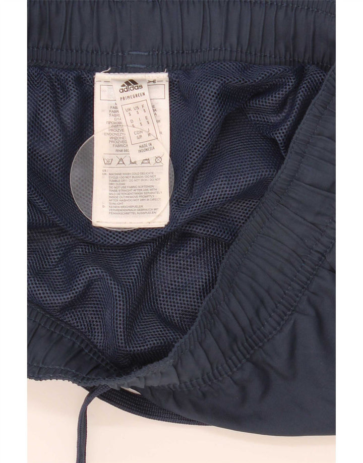 Adidas sportsshorts til kvinder UK 10 Small Navy Blue Polyester