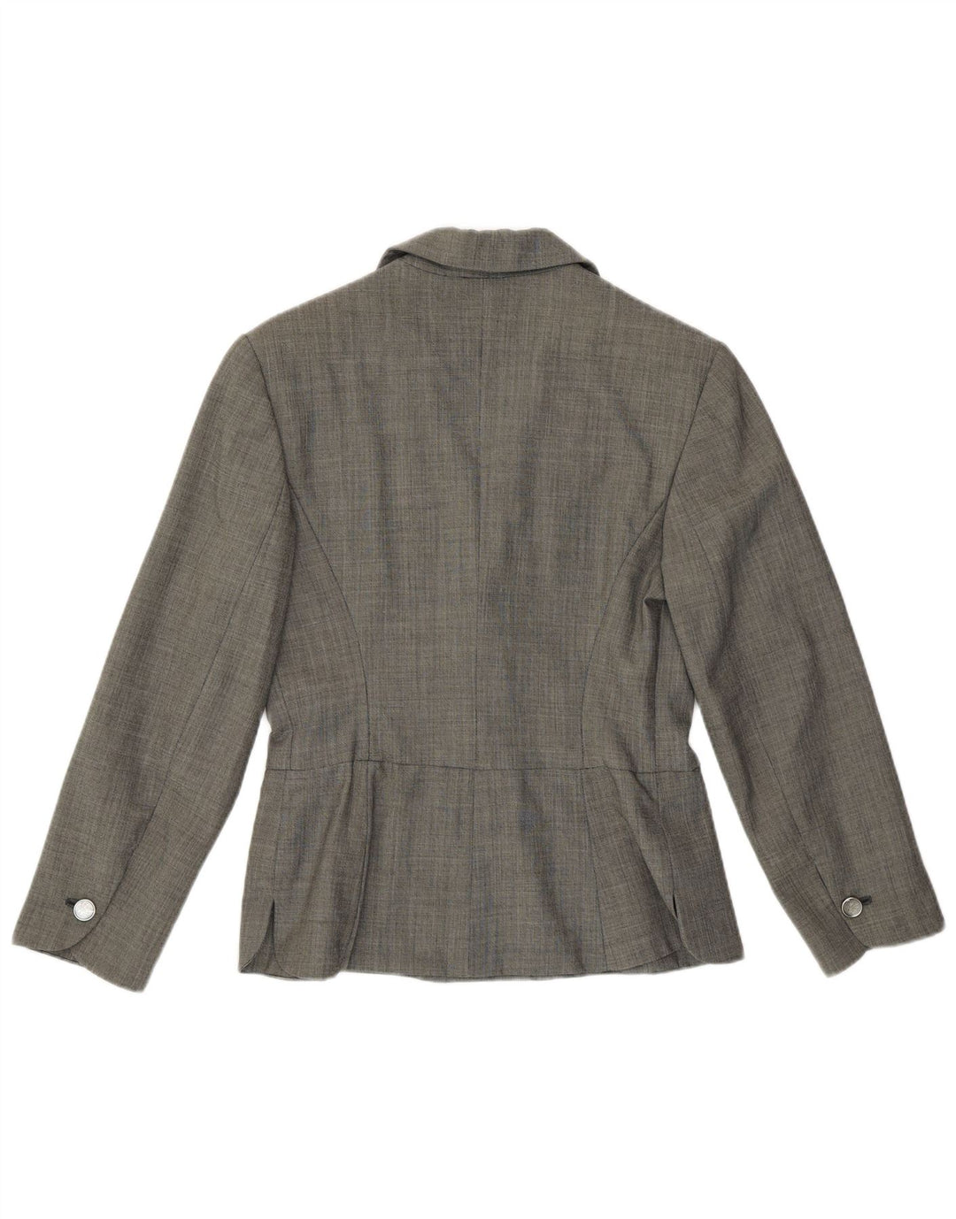 Byblos Dame 2 Button Blazer Jacket UK 10 Small Grey