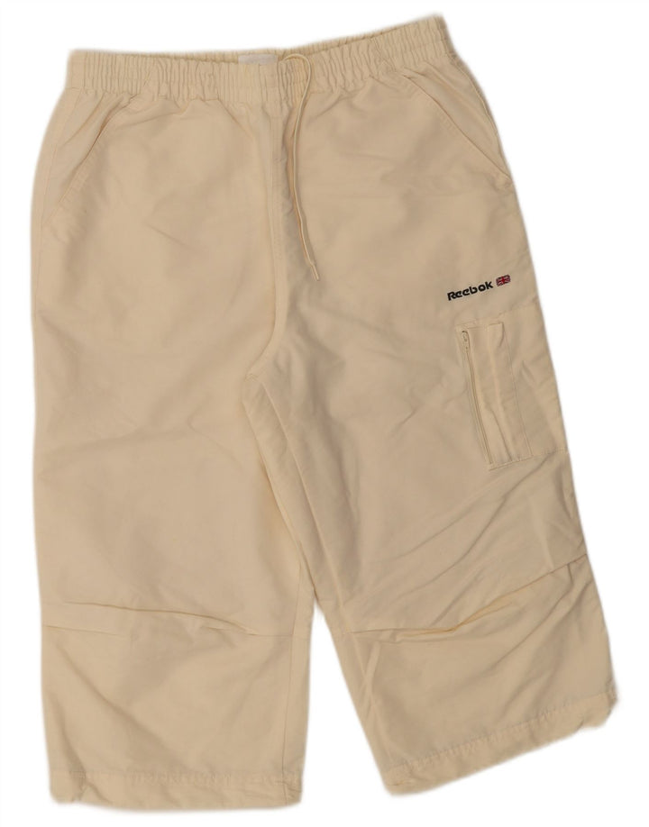 Reebok Herre Bermuda Sportshorts Medium Beige Bomuld