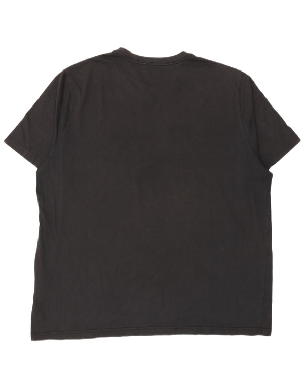 Levi's Herre Relaxed Fit Grafisk T-Shirt Top 2XL Sort Bomuld