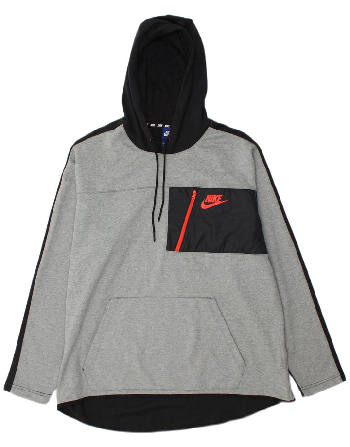 Nike Herre hættetrøje Jumper 2XL Grå Colourblock