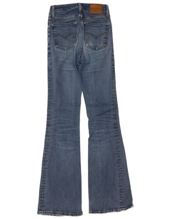 Levi's Dame 726 Flared Jeans W24 L32 Blå Bomuld