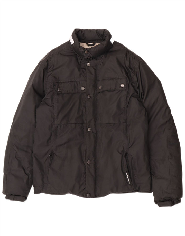 Tucano Urbano Herre polstret jakke UK 40 Stor sort polyester