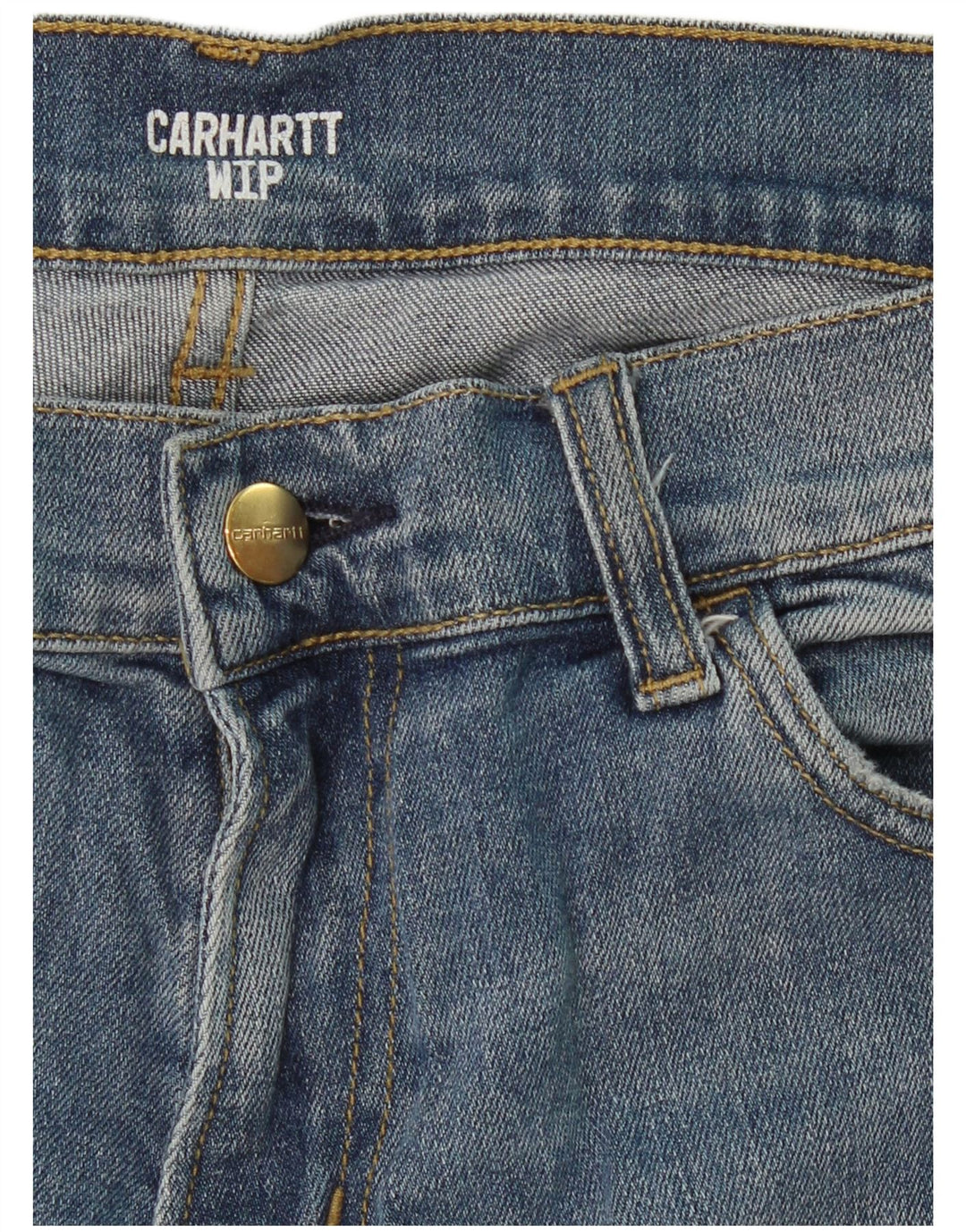 CARHARTT Herre Wip Slim Jeans W34 L29 Blå