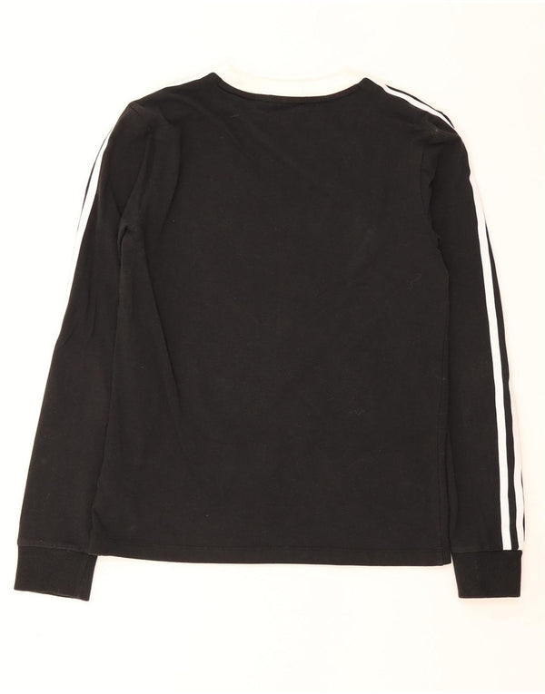 Adidas Dame Top Langærmet UK 8 Small Black Bomuld