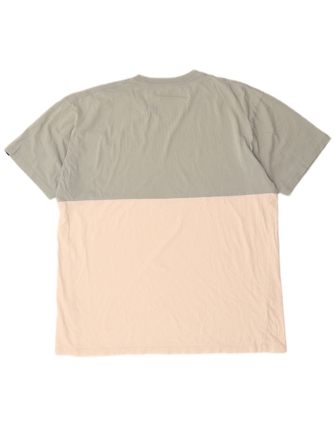 Vans Herre T-Shirt Top XL Grøn Colourblock Bomuld