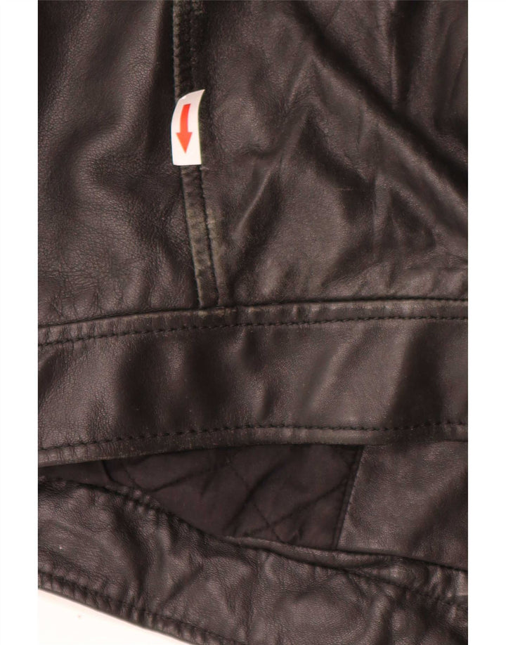 I Extenso Herre Læderjakke UK 44 2XL Sort