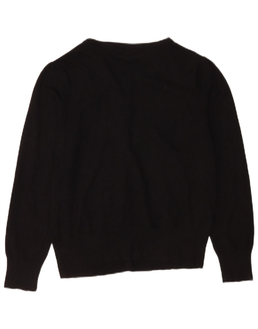 MARKS & SPENCER Dame cardigan sweater UK 14 Medium Black Viscose