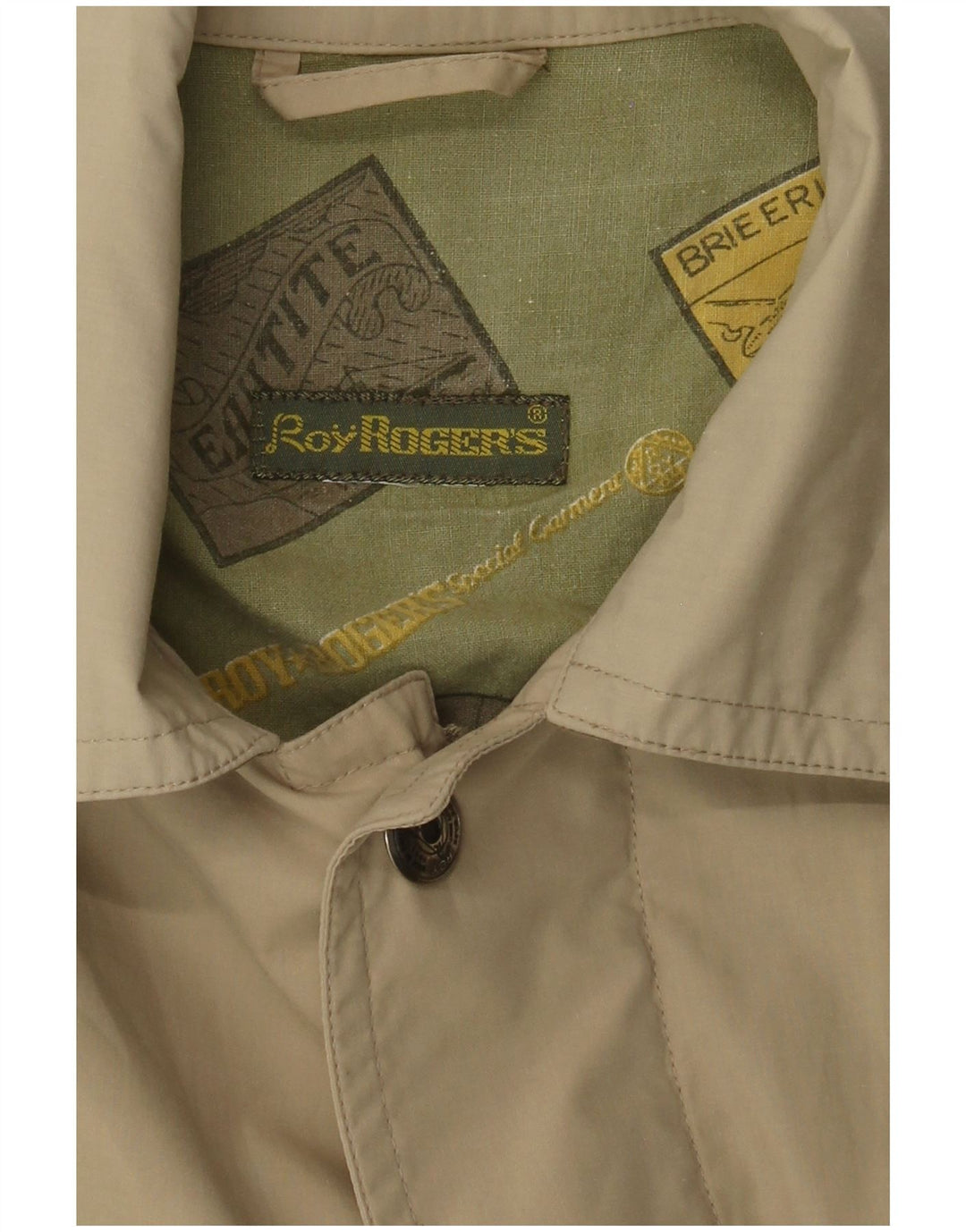 Roy Rogers Herre Utility Jacket UK 40 Large Beige
