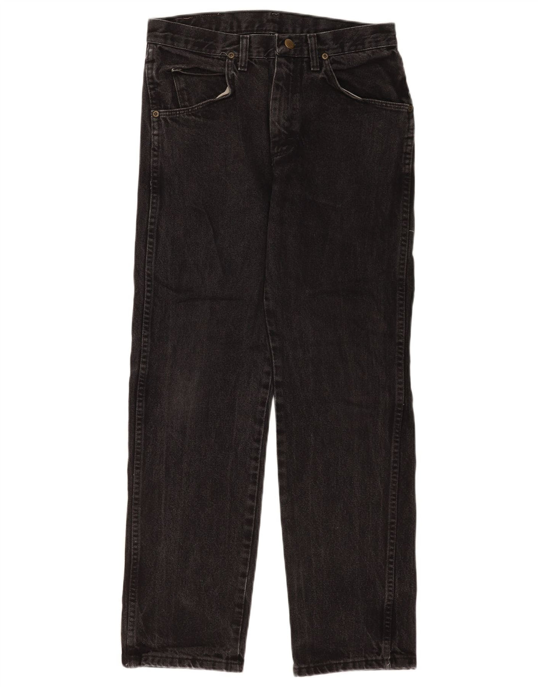 Wrangler Straight Jeans til mænd W28 L29 Sort