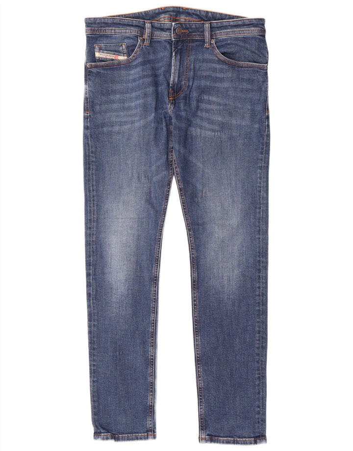 Diesel Herre Skinny Jeans W33 L32 Blå Bomuld