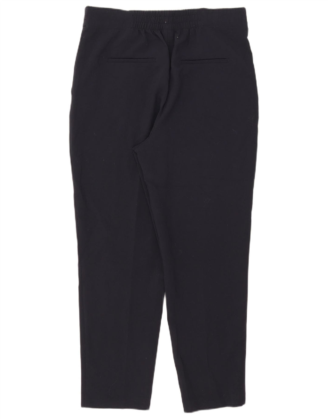 Zara koniske chinobukser til kvinder Medium W28 L26 Marineblå polyester