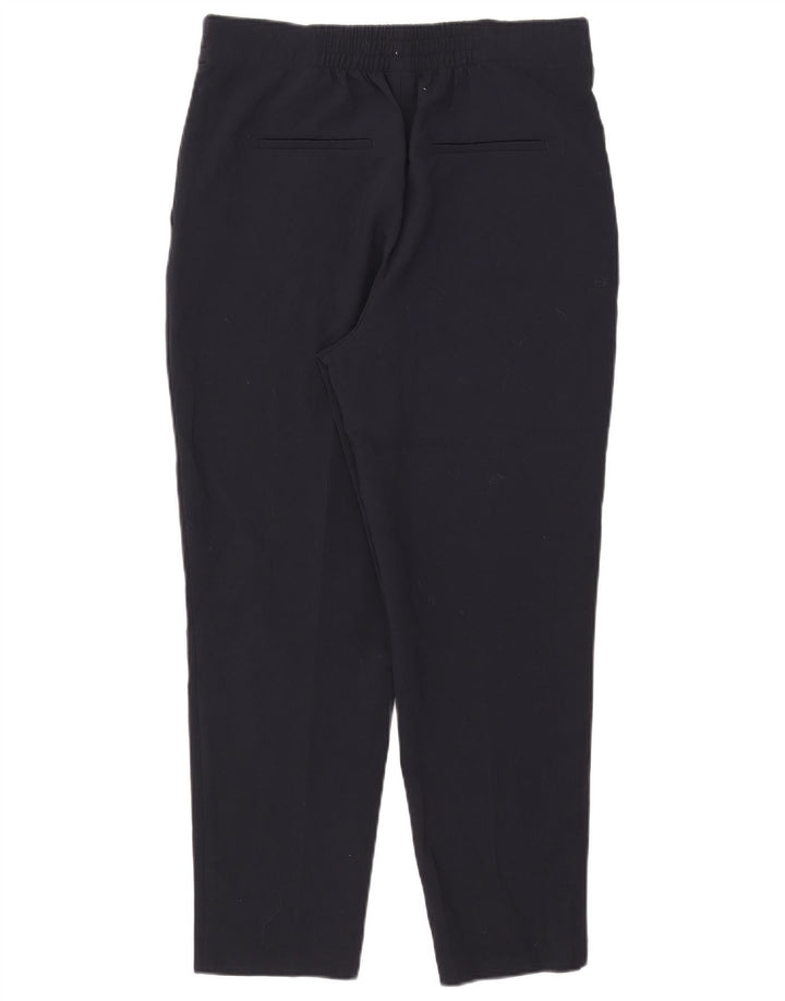 Zara koniske chinobukser til kvinder Medium W28 L26 Marineblå polyester