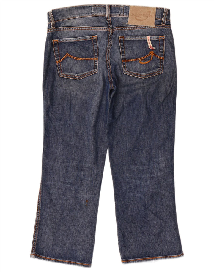 Jacob Cohen Dame Cropped Jeans W30 L24 Blå Bomuld