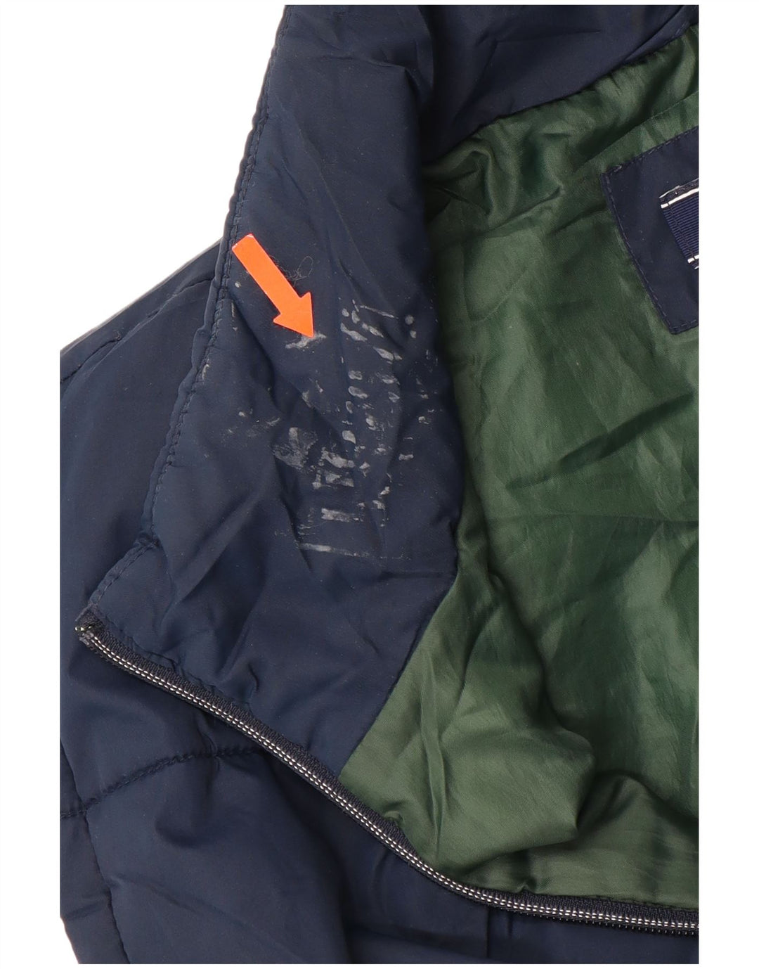 IZOD Polstret Gilet til mænd UK 42 XL Navy Blue Polyester