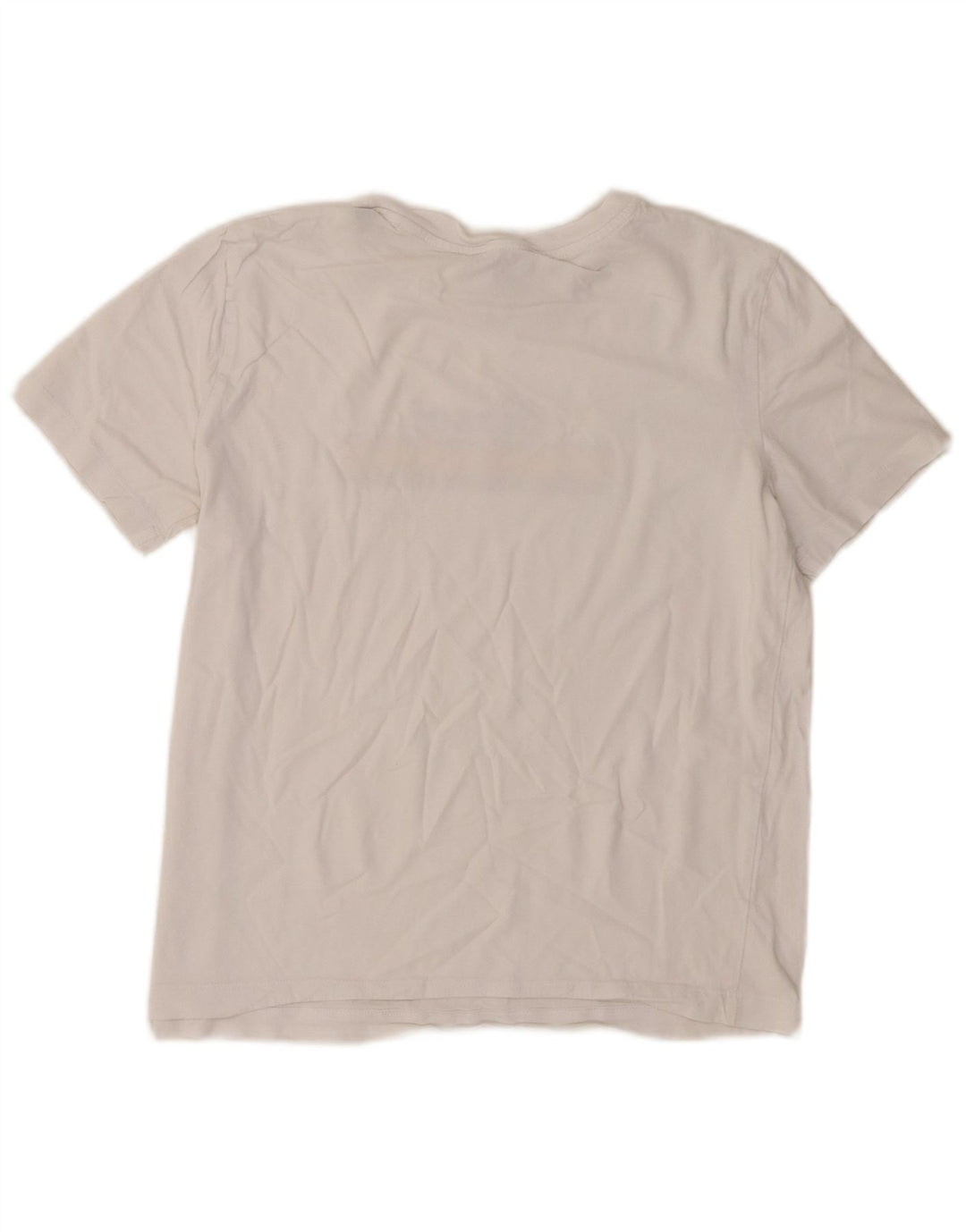 Diesel Dame Grafisk T-Shirt Top UK 14 Large White
