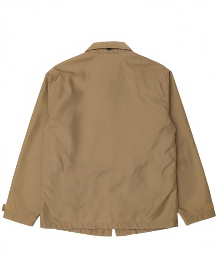 INVICTA Mens Rain Jacket UK 44 2XL Khaki Polyamide