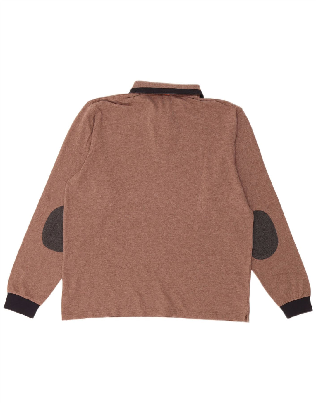 Sun68 Herre poloshirt XL Brun Colourblock Bomuld