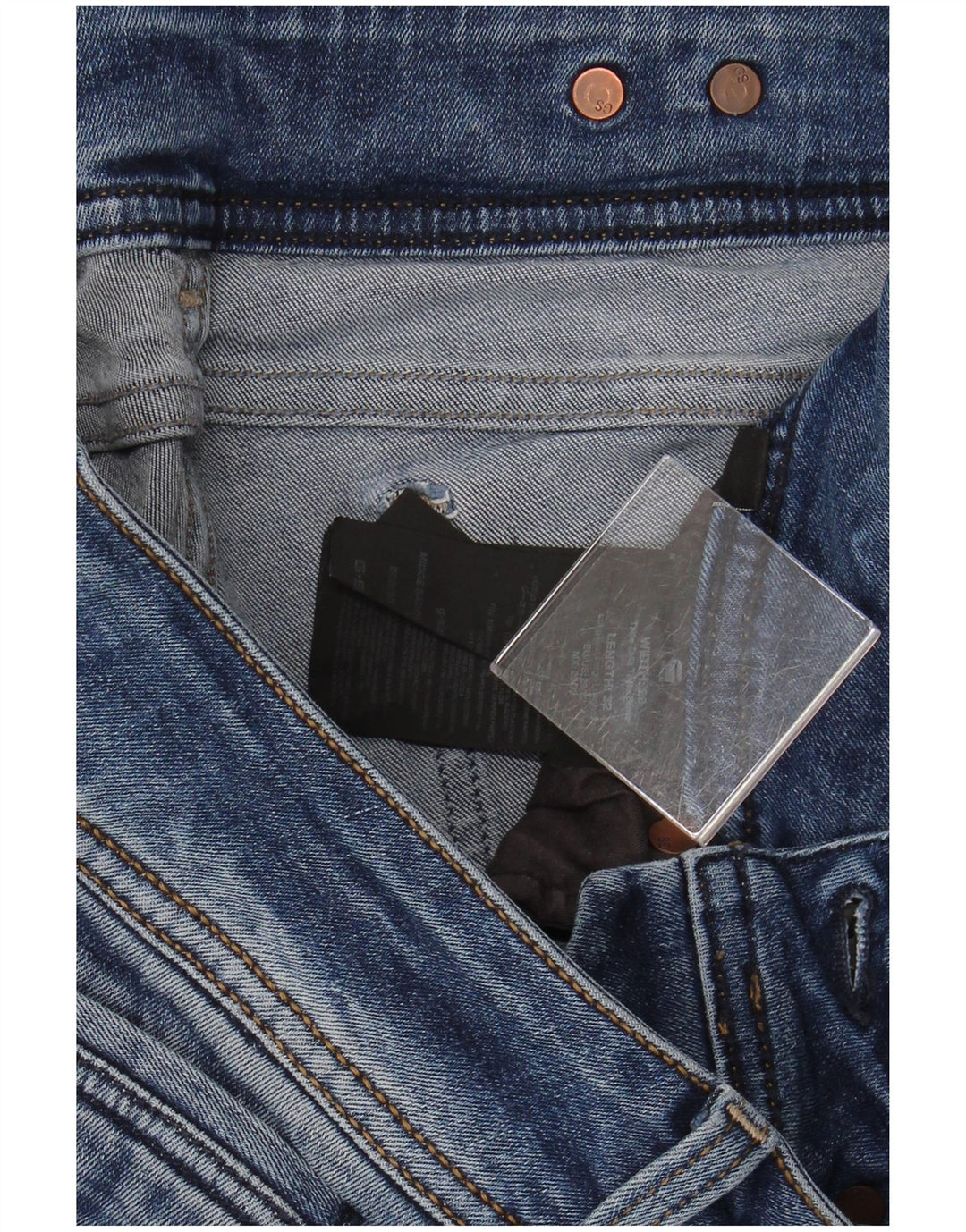 G-STAR Dame Slim Jeans W29 L29 Blå Bomuld