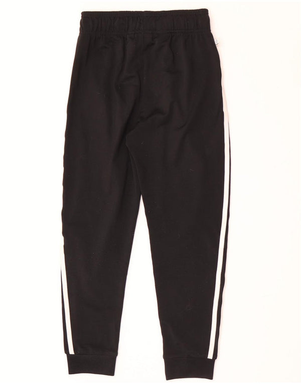 Adidas Drenge Træningsdragt Bukser Joggers 9-10 År Sort Polyester