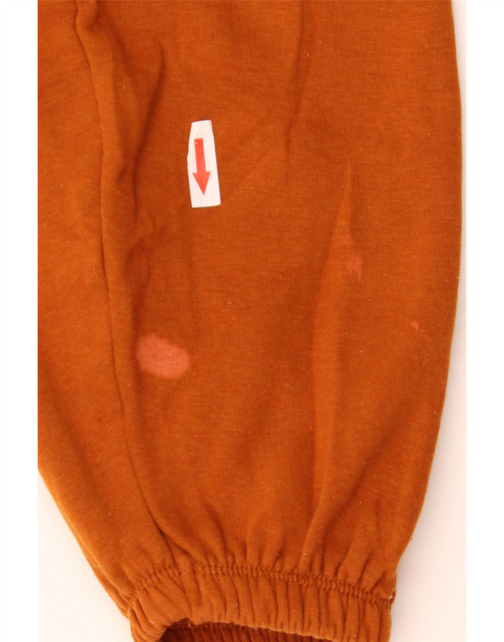 Zara Dame Oversized Sweatshirt Jumper UK 10 Lille brun bomuld