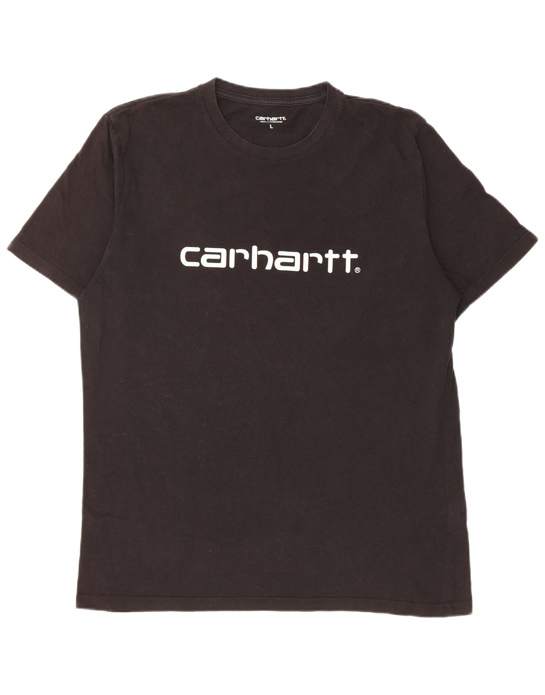 Carhartt Herre grafisk T-shirt Top Stor sort bomuld