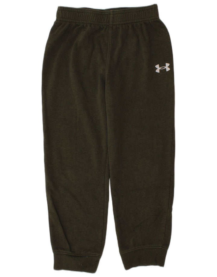 Under Armour Boys træningsdragt Bukser Joggers 6-7 år Khaki