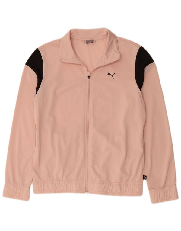 PUMA Træningsdragt til mænd, topjakke Lille Pink Colourblock Polyester