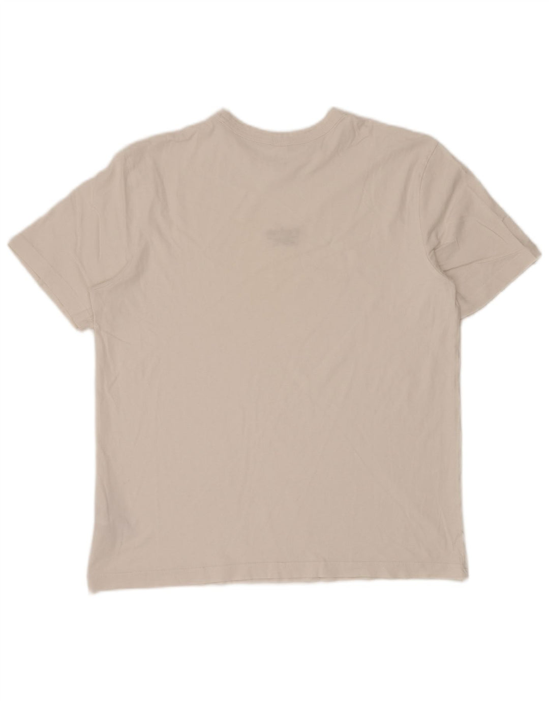 REEBOK Herre T-Shirt Top Lille Hvid Bomuld
