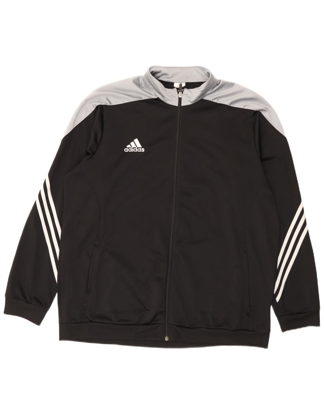 Adidas Træningsdragt til mænd Top jakke 2XL Sort Colourblock Polyester