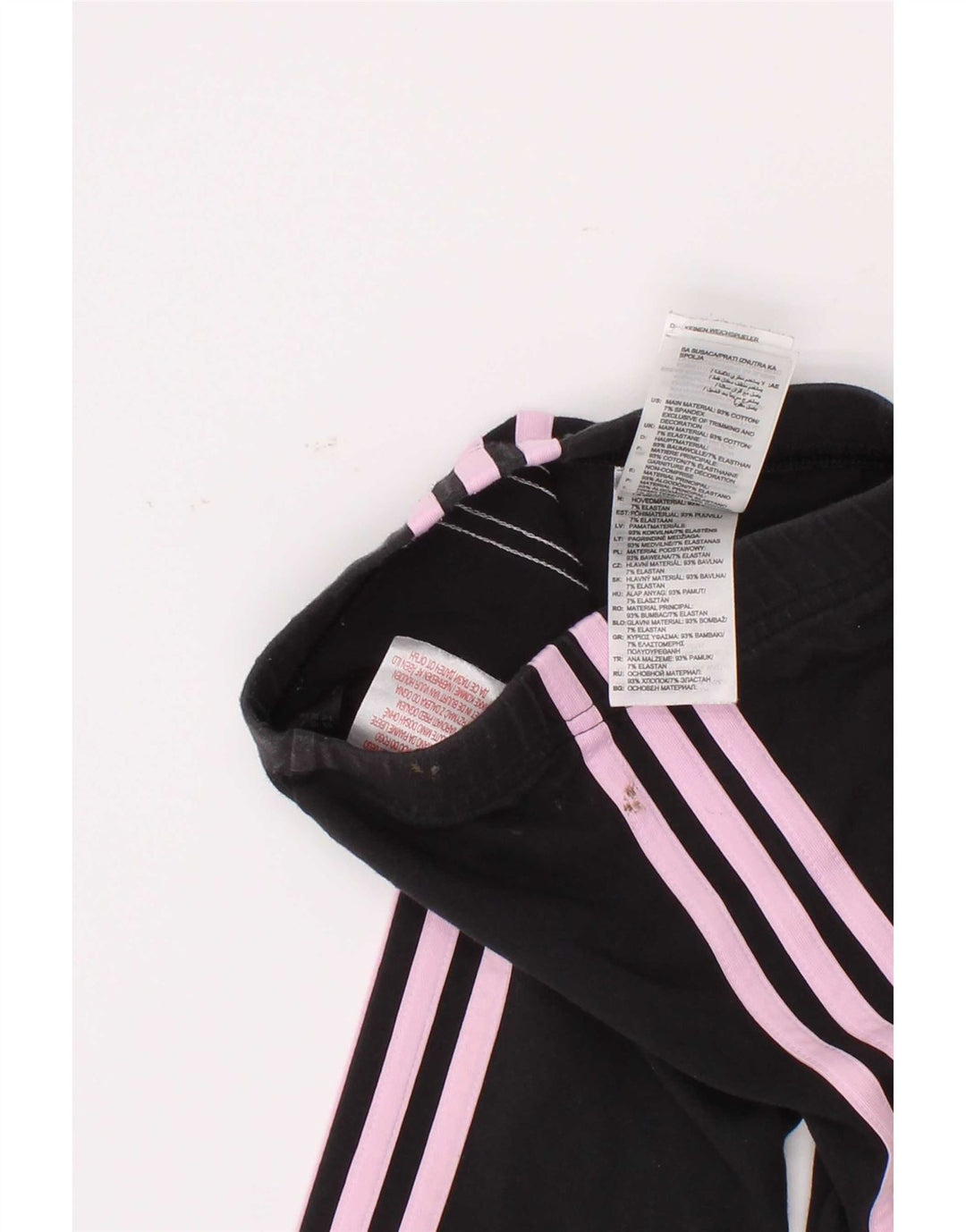 Adidas pigeleggings 5-6 år sort bomuld