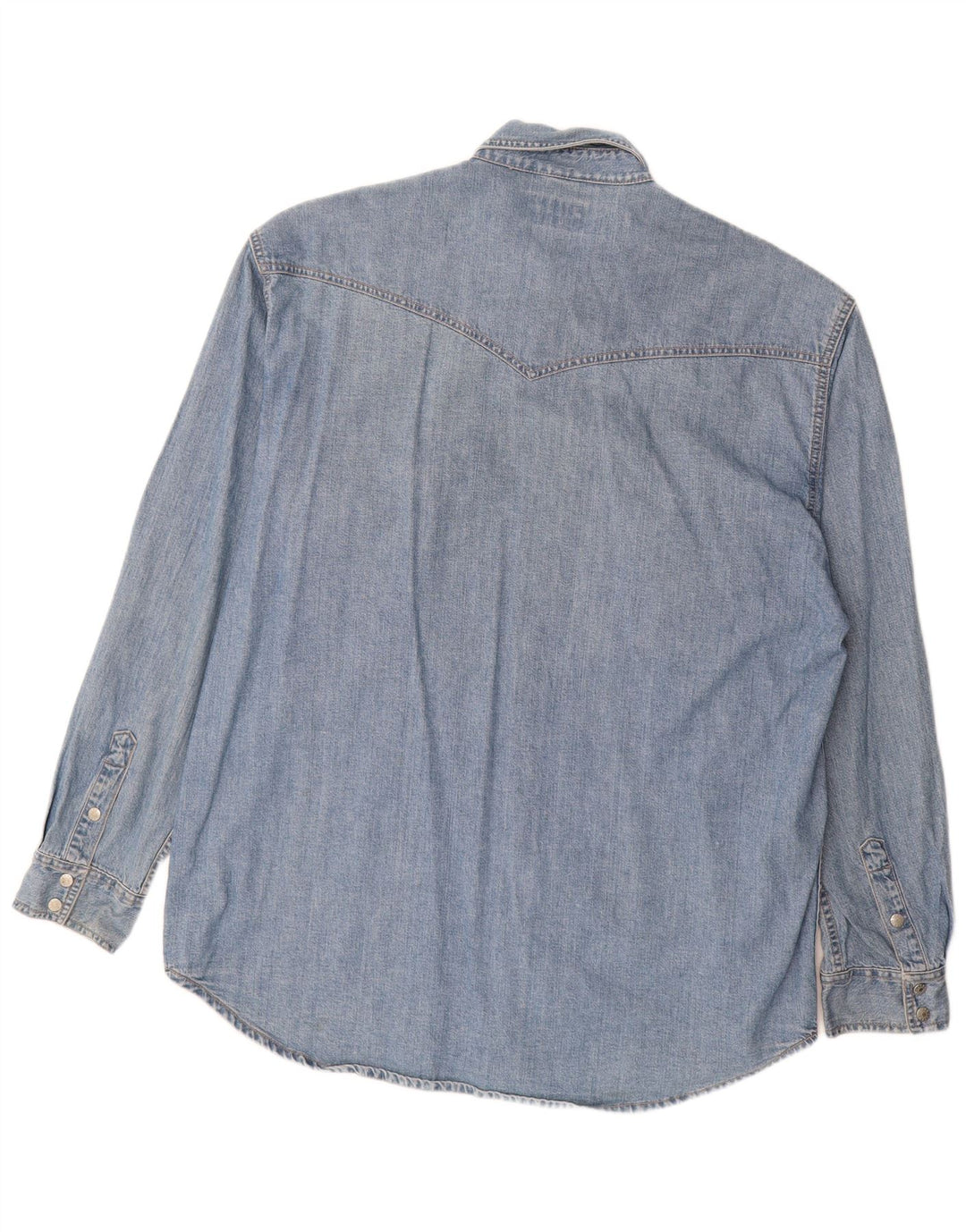 Jeanagers Herre Denim Shirt XL Blå Bomuld