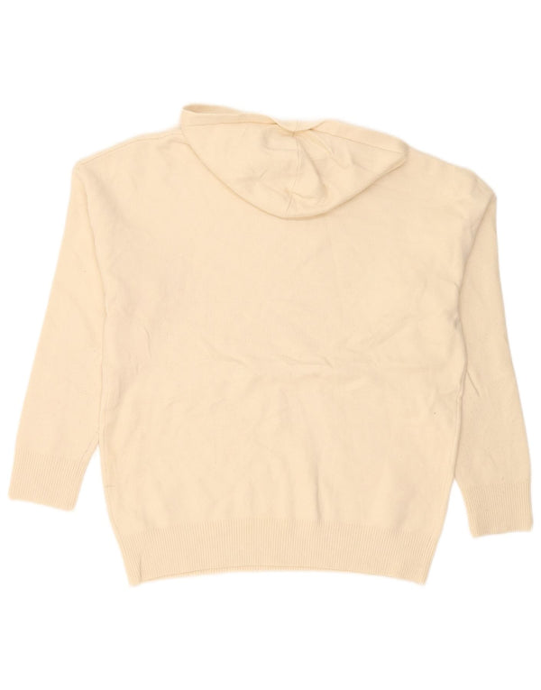 Zara Herre hættetrøje Sweater Small Off White