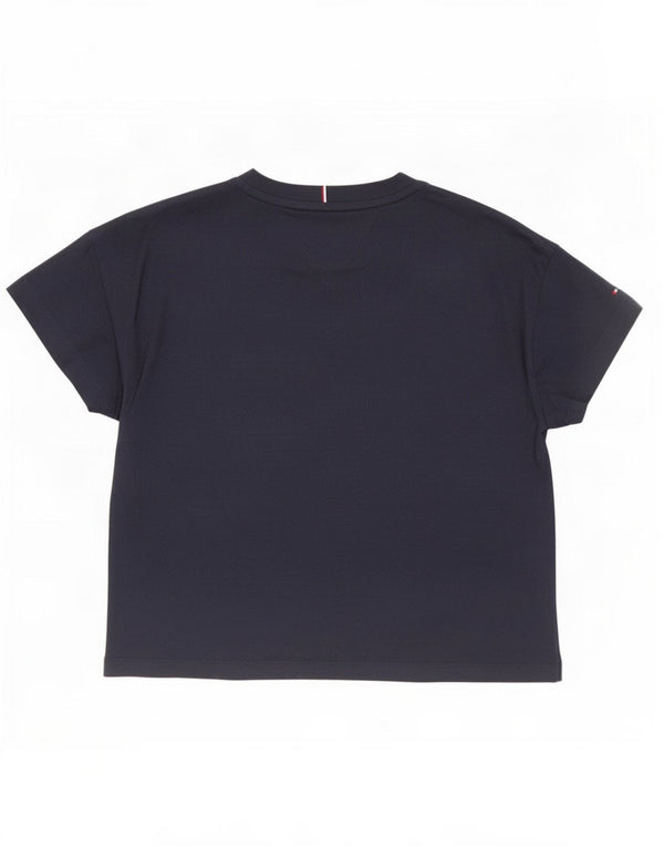 Tommy Hilfiger piger grafisk t-shirt top 11-12 år marineblå