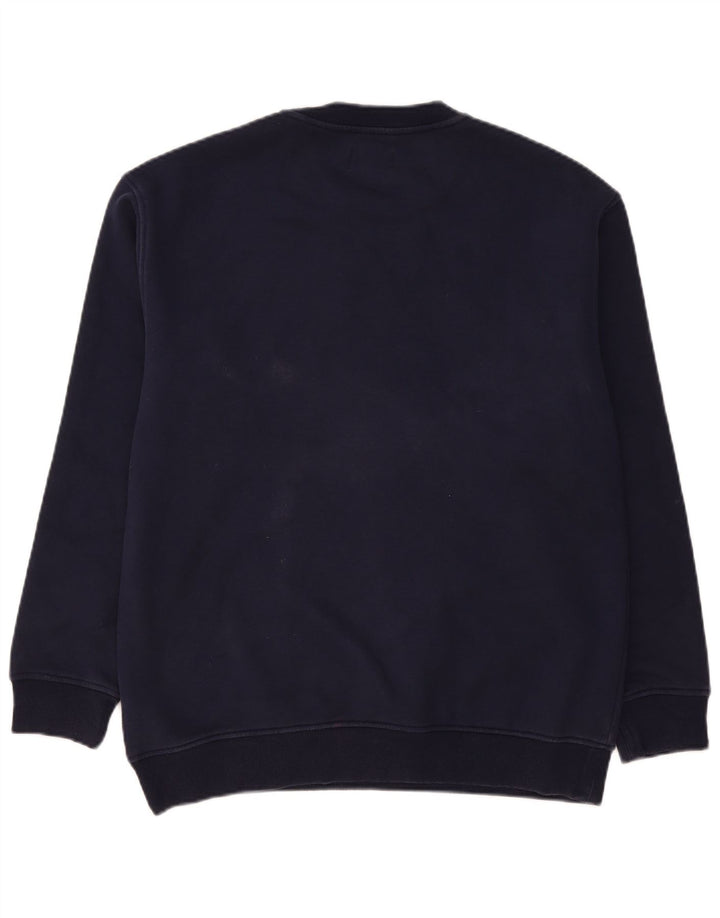 Tommy Hilfiger Herre Sweatshirt Jumper Stor Marineblå Bomuld