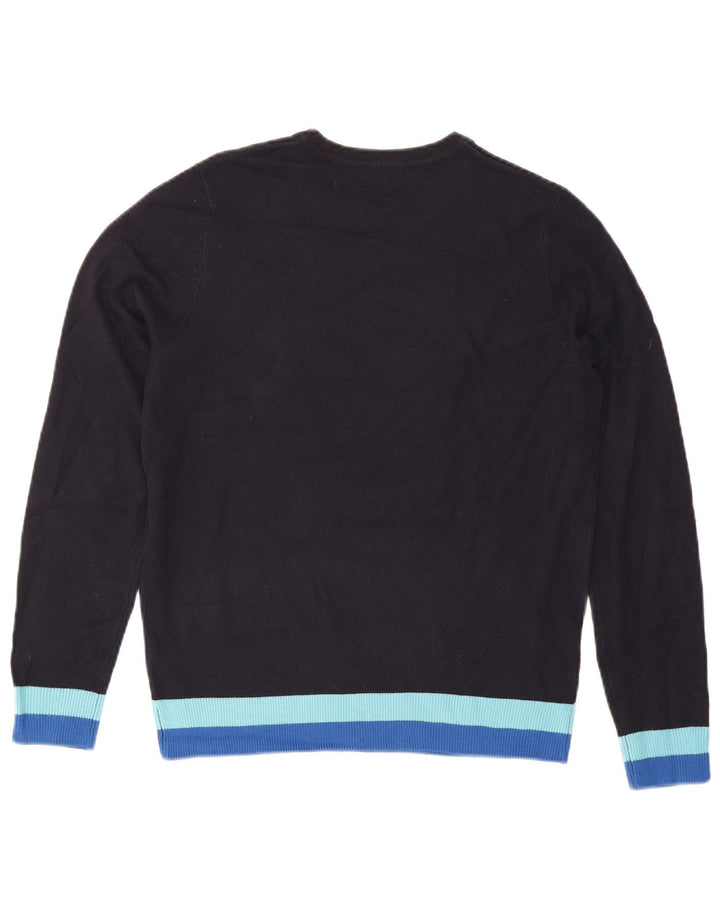 Marks & Spencer Dame sweater med rund hals DK 14 Medium Navy Blue