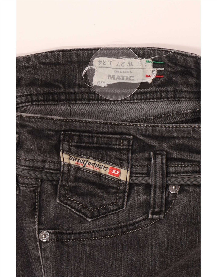 Diesel Dame Matic Skinny Jeans W27 L29 Grå