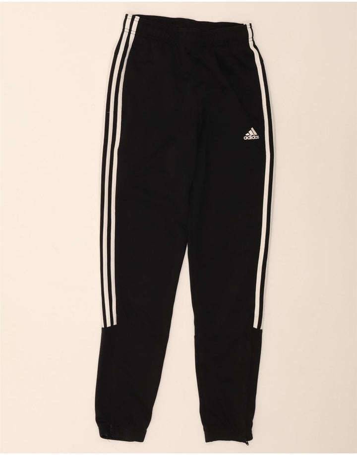Adidas Dame træningsdragt Bukser Joggers UK 10 Small Black Polyester
