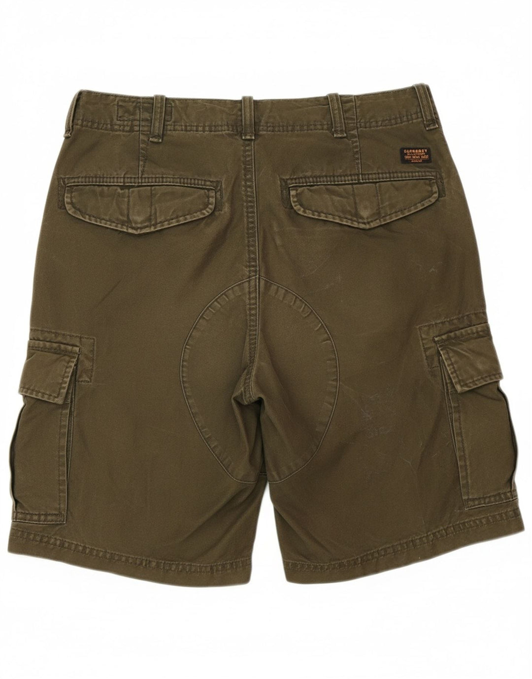 SUPERDRY Mens Cargo Shorts W28 Small  Green