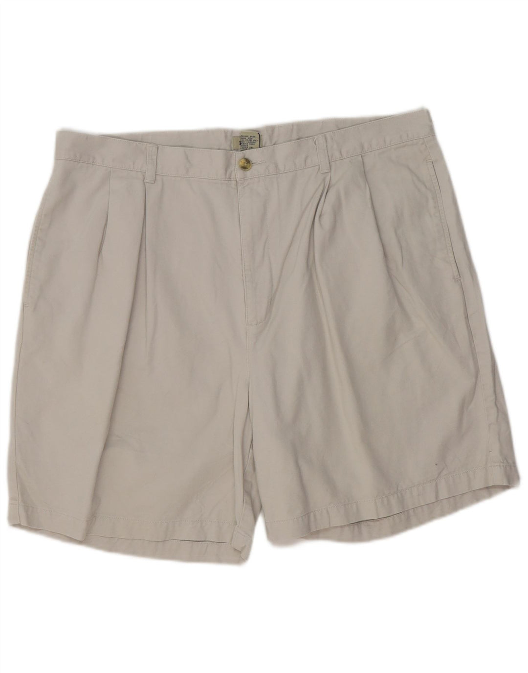 Izod Herre Pegged Chino Shorts W38 XL Grå Bomuld