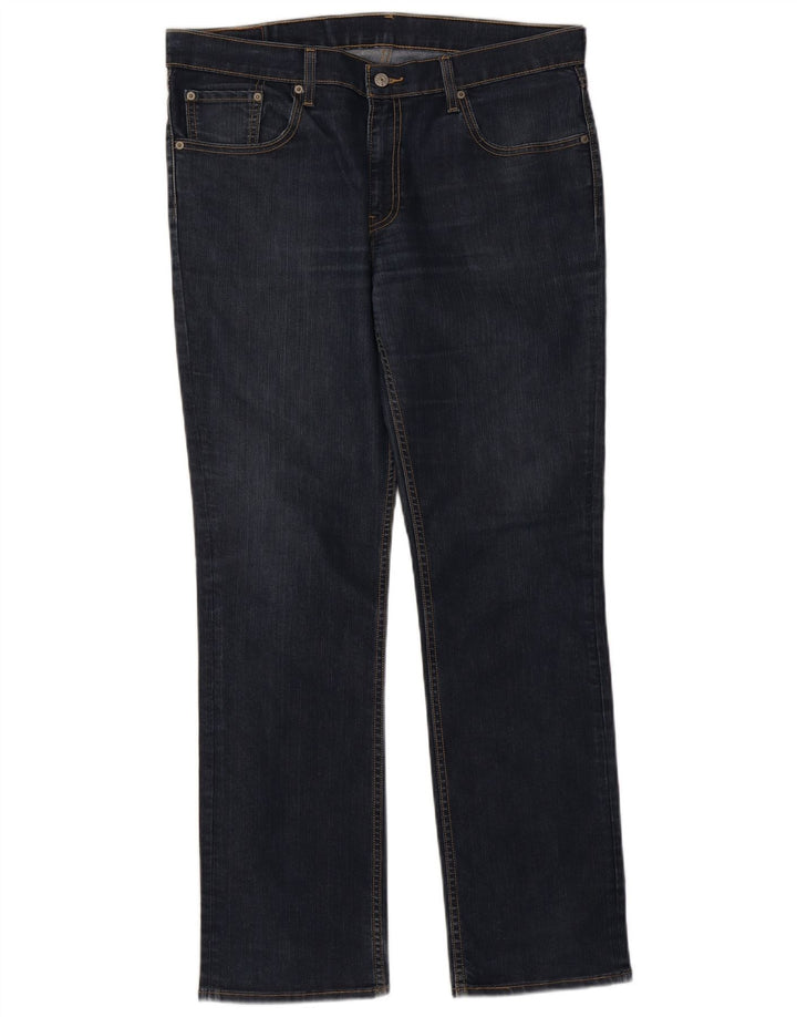 Levi's Dame 511 Slim Jeans W36 L32 Marineblå