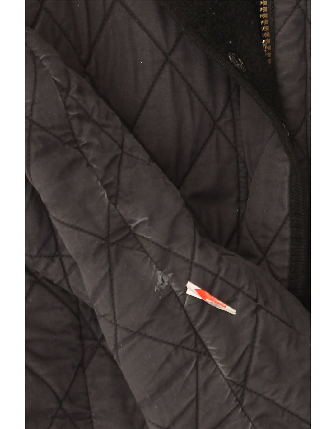 Barbour Quiltet jakke til kvinder UK 8 Small Navy Blue
