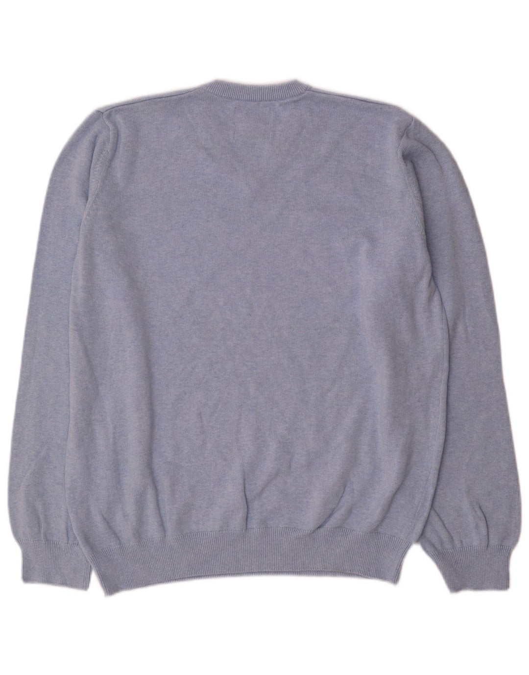 Marks & Spencer Herre V-hals sweater XL Blå Bomuld